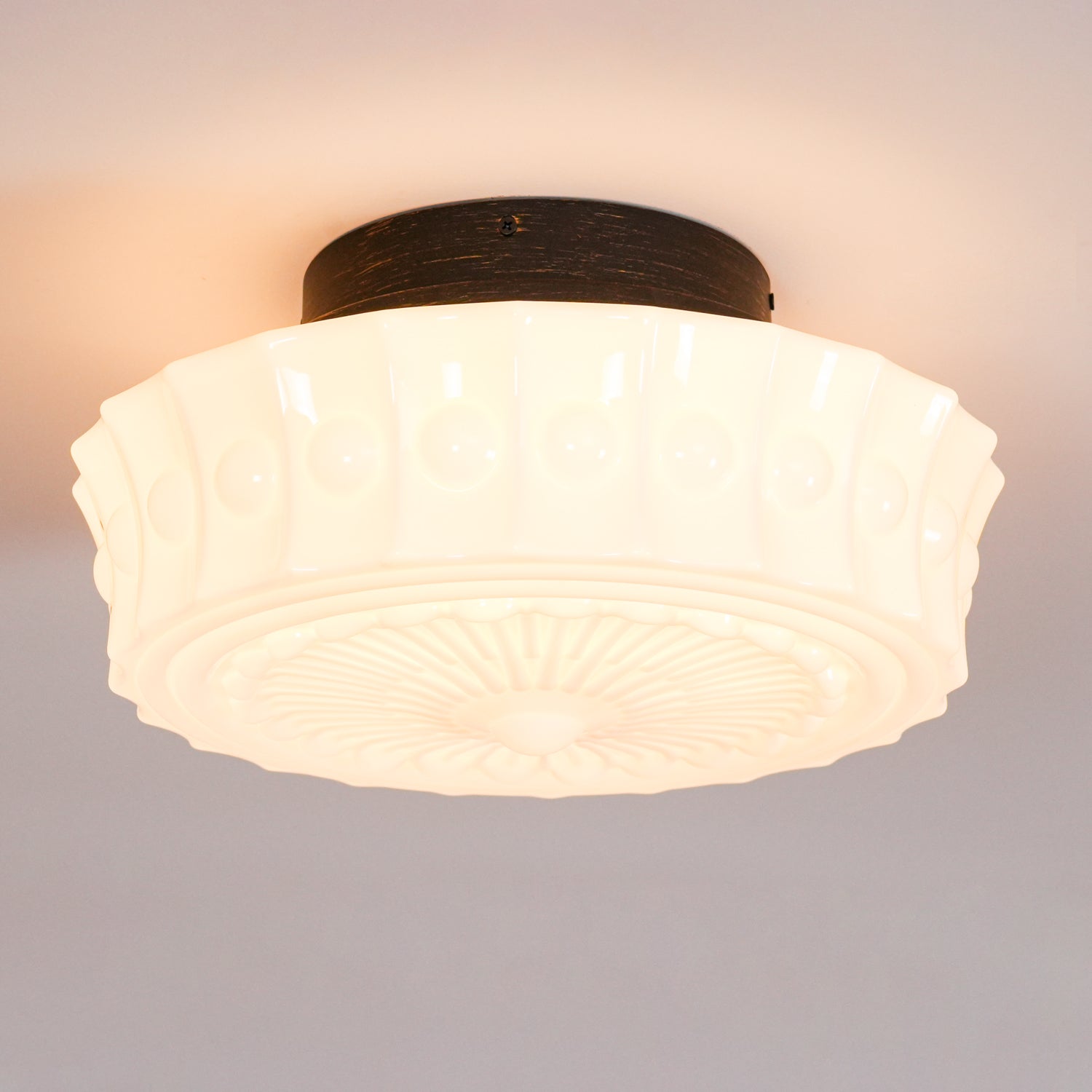 Elena Glass Ceiling Light - Neutralighting