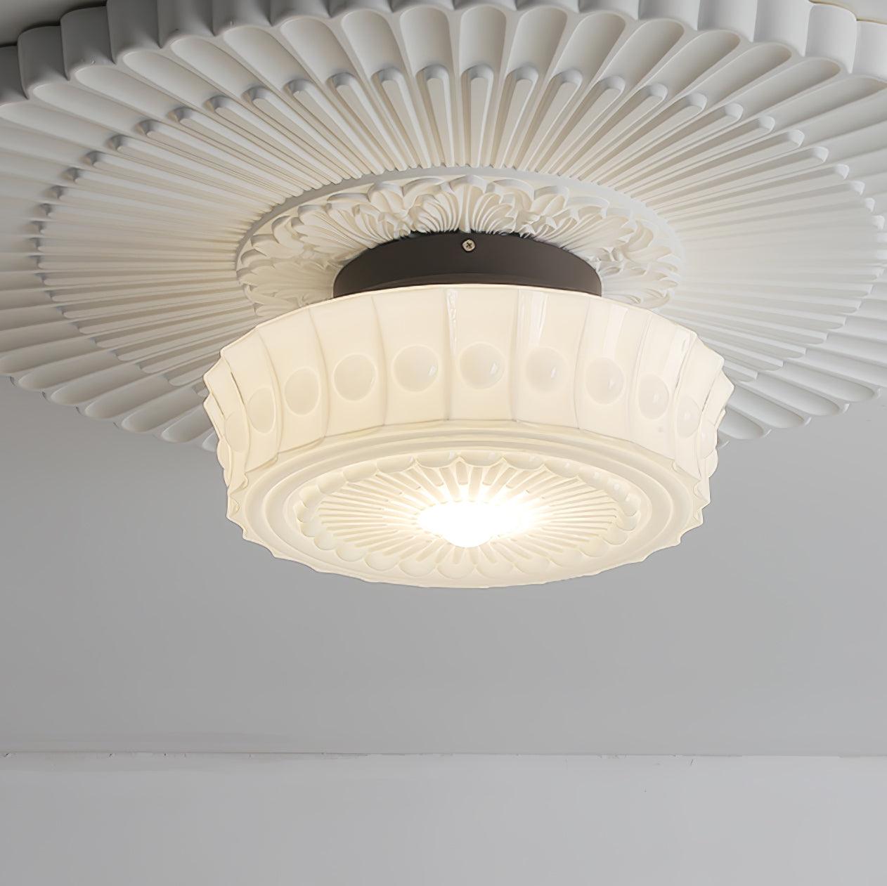 Elena Glass Ceiling Light - Neutralighting