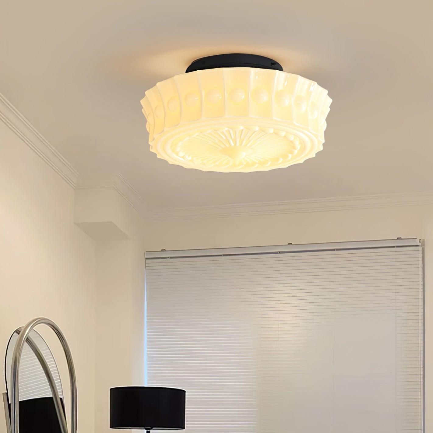 Elena Glass Ceiling Light - Neutralighting