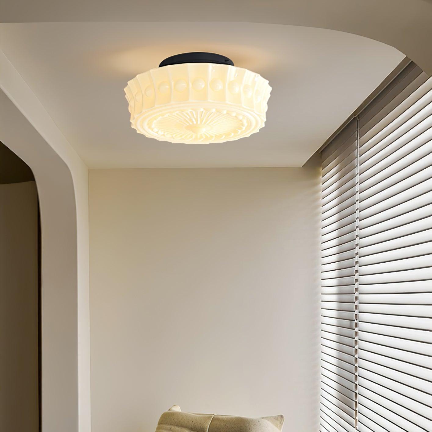 Elena Glass Ceiling Light - Neutralighting