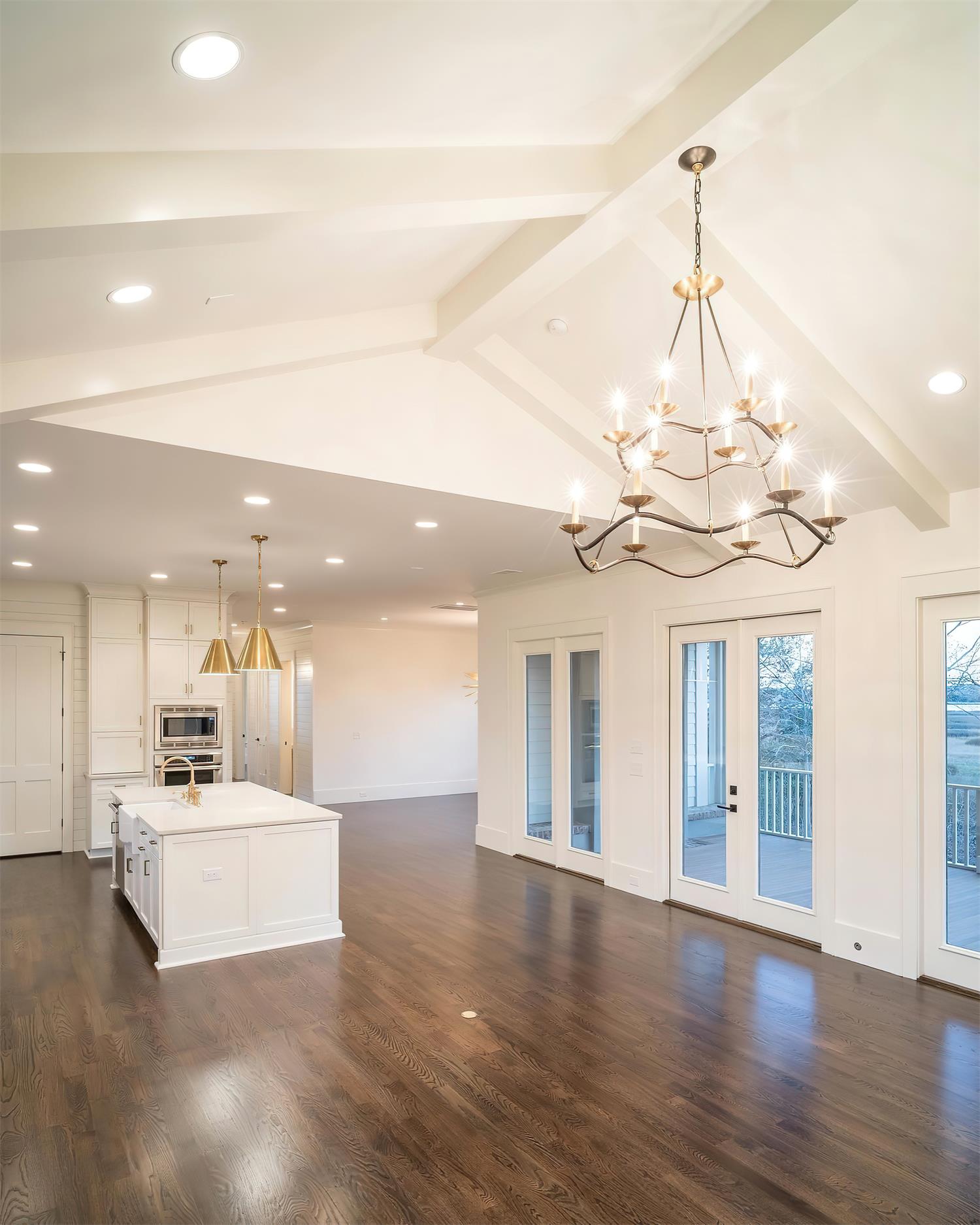 Juvin Two-Tier Candle Chandelier - Neutralighting