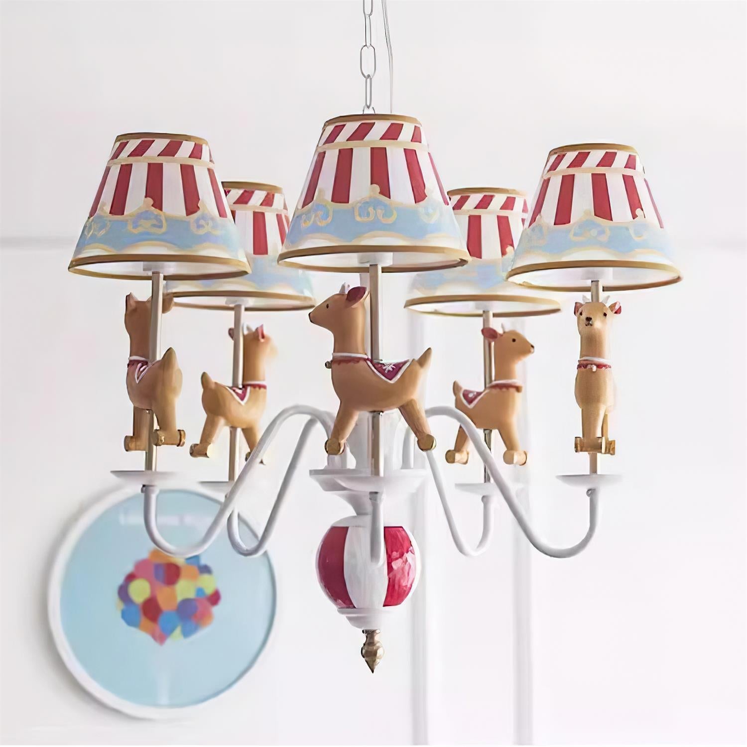 Delfio Carousel Chandelier - Neutralighting