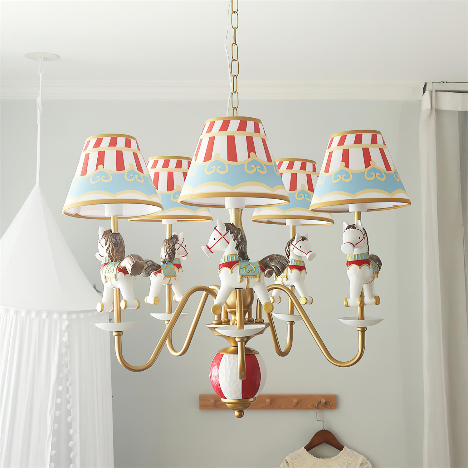 Delfio Carousel Chandelier - Neutralighting