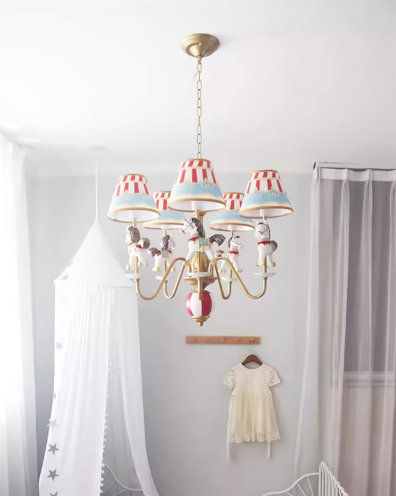 Delfio Carousel Chandelier - Neutralighting