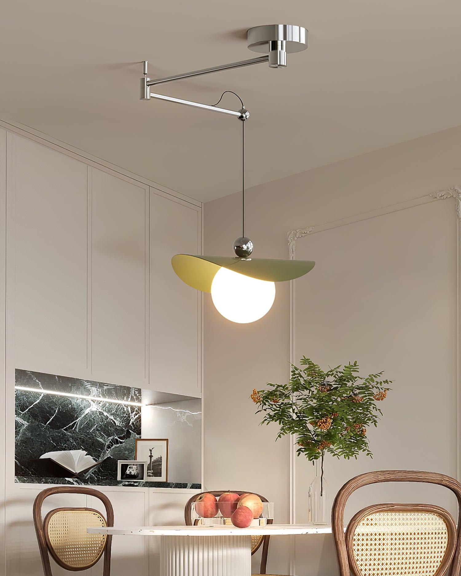 Pendant Lamp Tiffany Glass Floral Shade Art - Neutralighting