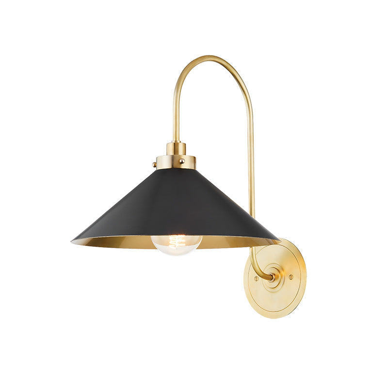 Helena Vintage Indoor Wall Lamp Brass - Neutralighting