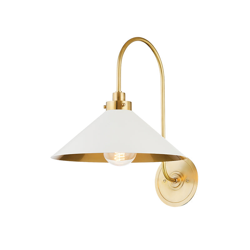 Helena Vintage Indoor Wall Lamp Brass - Neutralighting