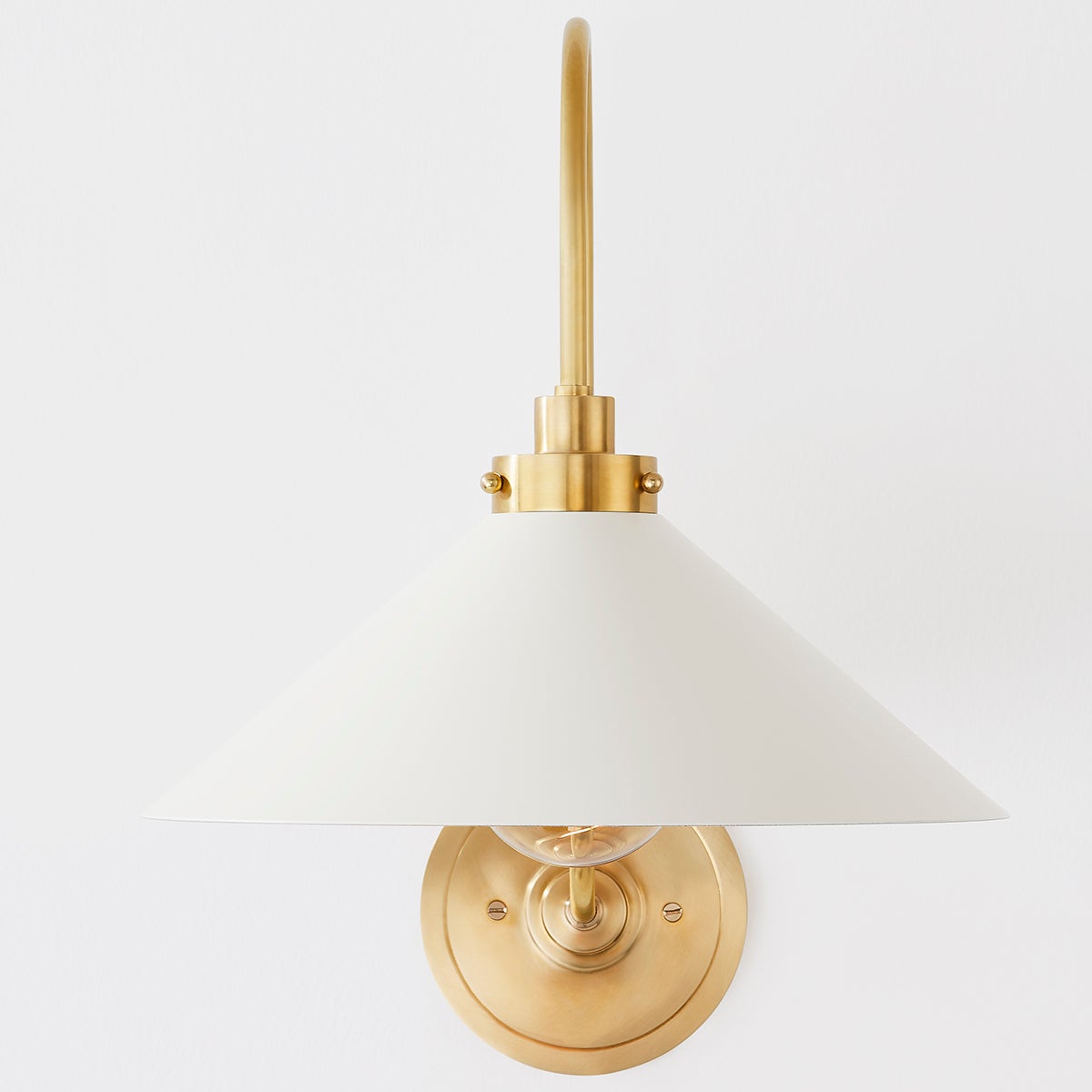 Helena Vintage Indoor Wall Lamp Brass - Neutralighting