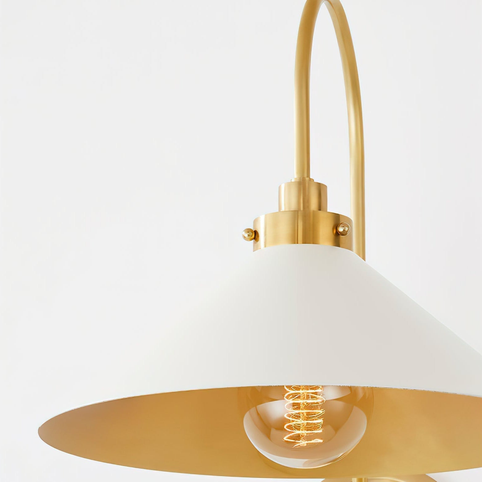 Helena Vintage Indoor Wall Lamp Brass - Neutralighting