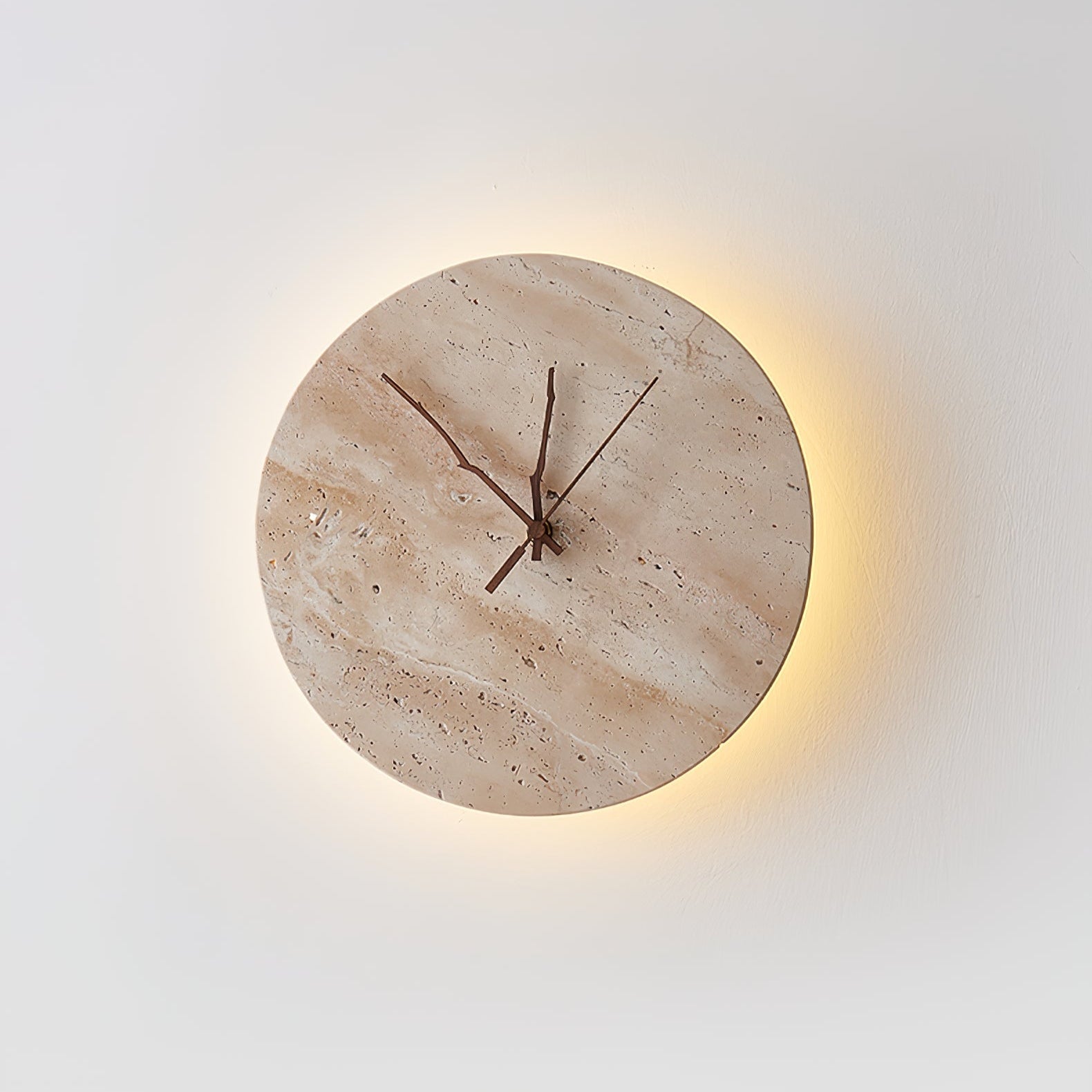 Volira Minimalist Travertine Wall Light - Letslighting