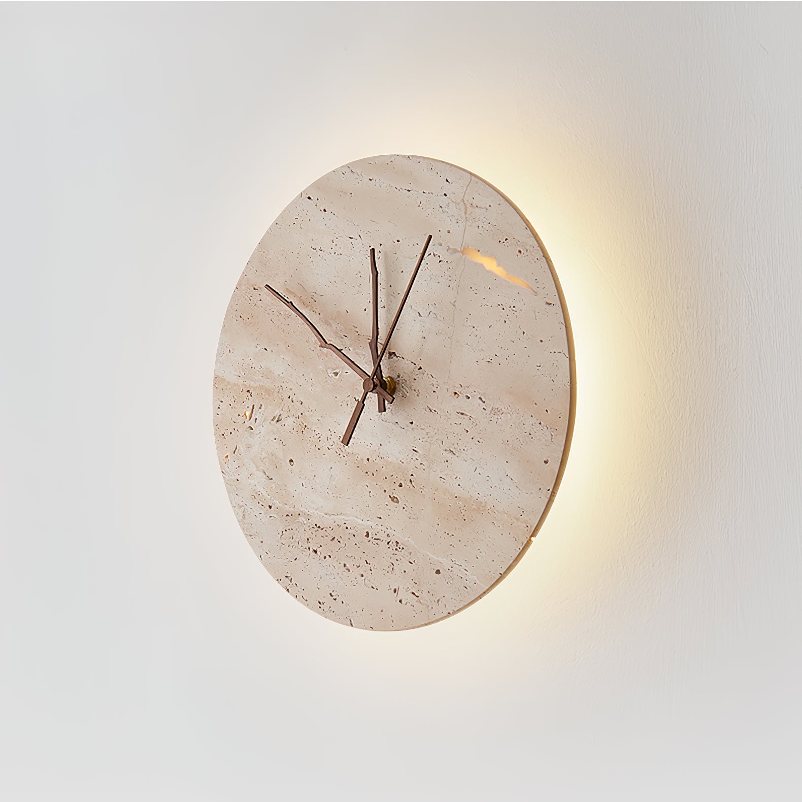 Volira Minimalist Travertine Wall Light - Letslighting