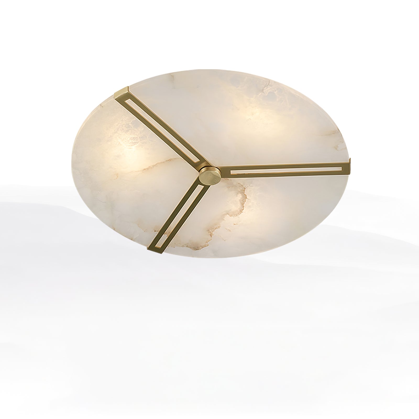 Aveline Alabaster Flush Mount Ceiling Light - Neutralighting
