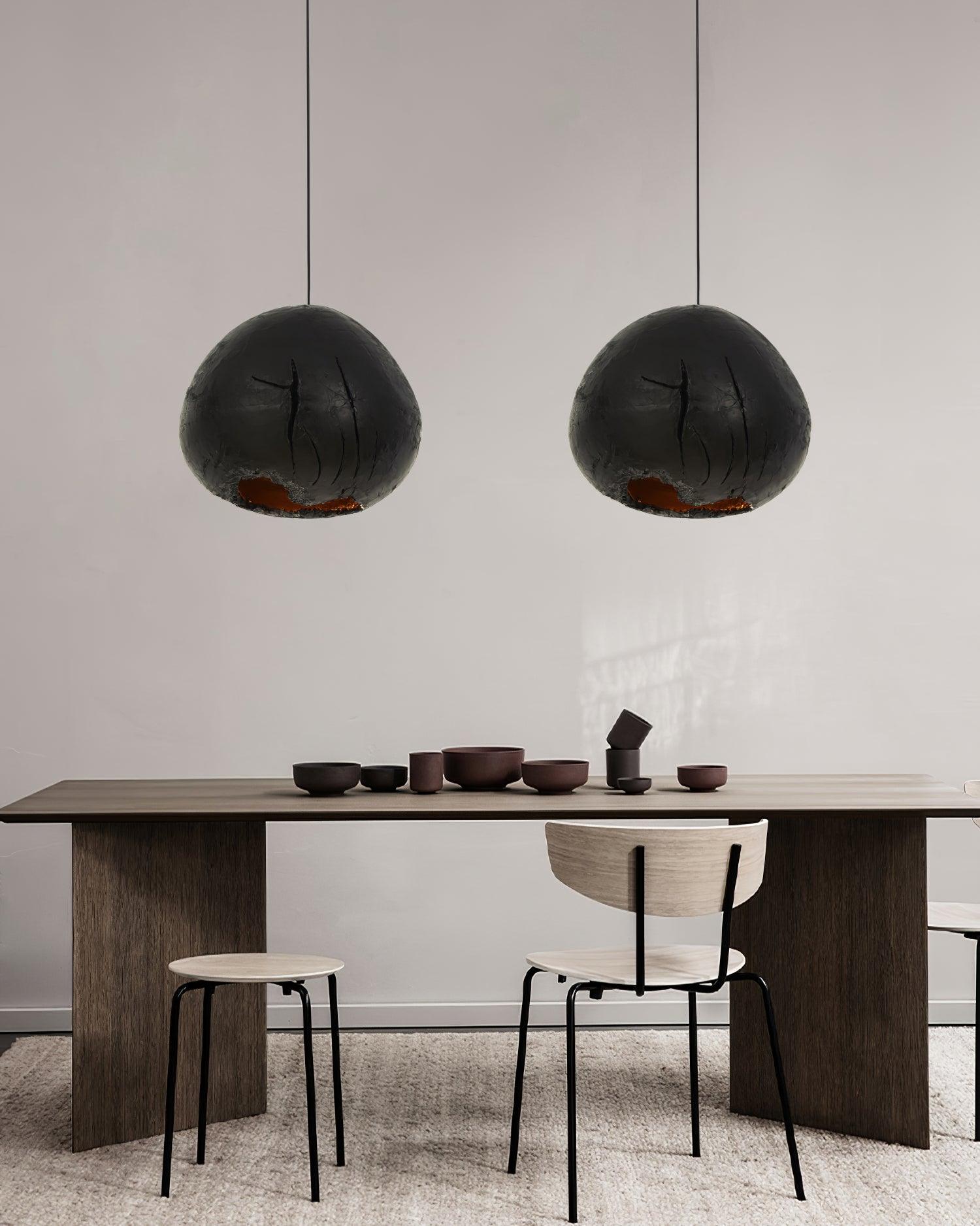 Casolira Wabi-Sabi Resin Pendant Light - Neutralighting