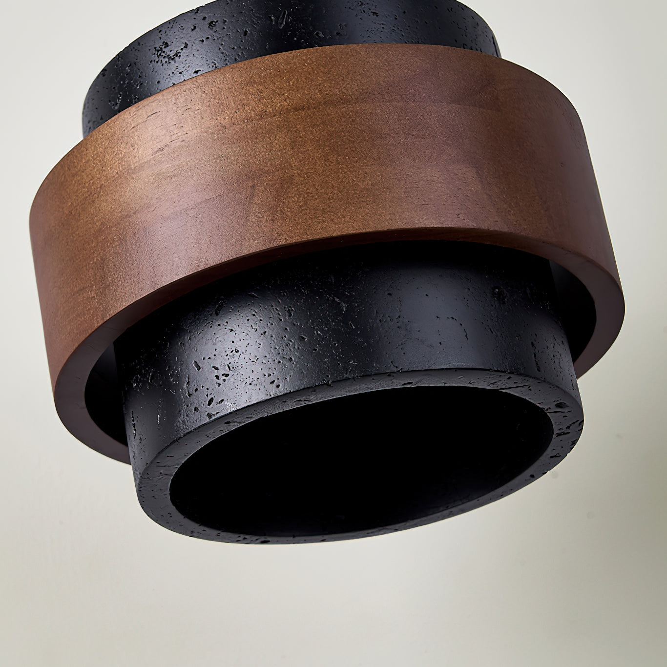 Ritta Black Travertine Ceiling Light - Neutralighting