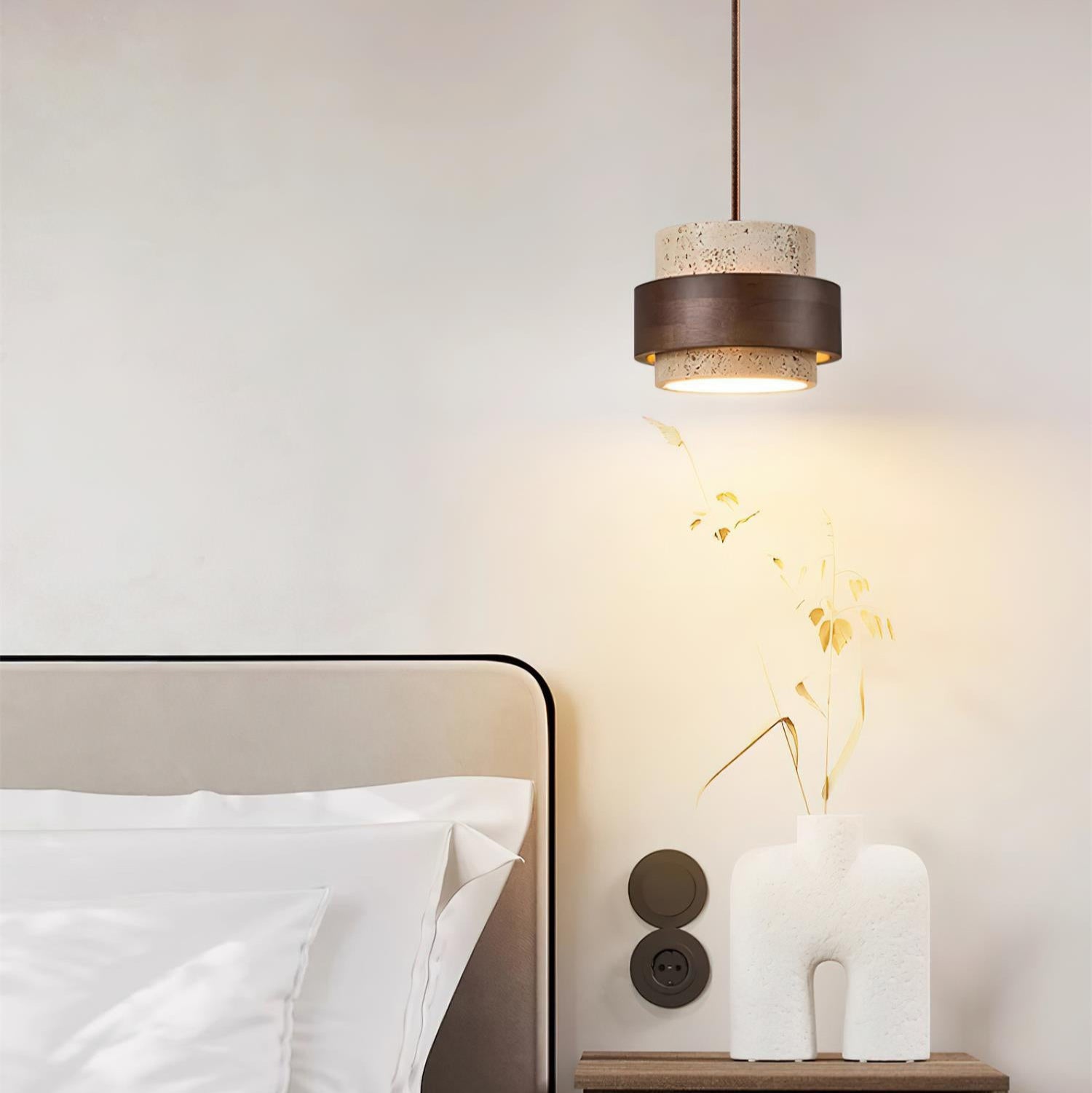 Ritta Pendant Light Travertine - Neutralighting