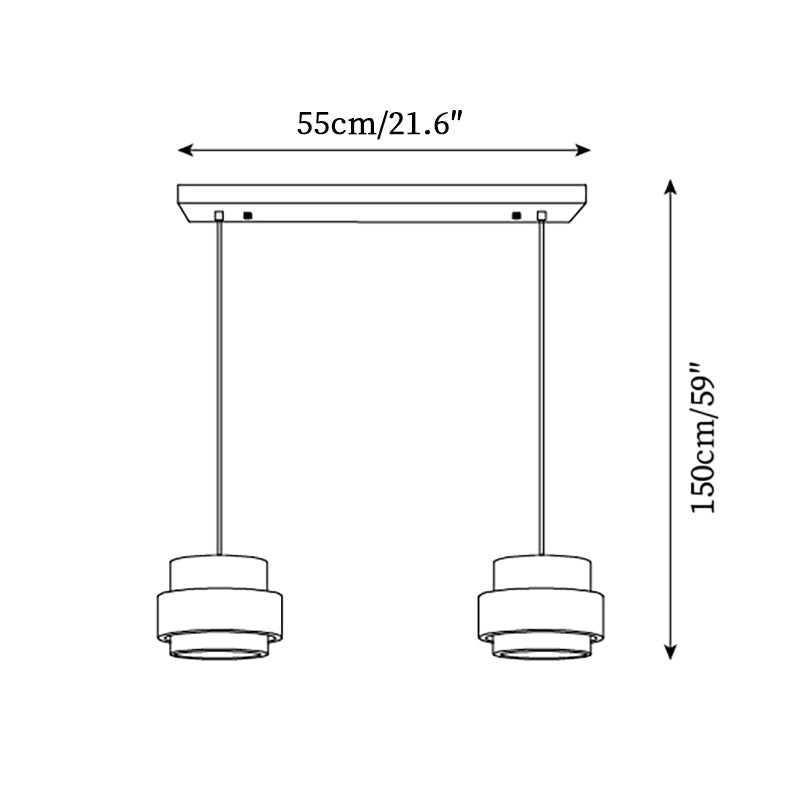 Ritta Pendant Light Travertine - Neutralighting