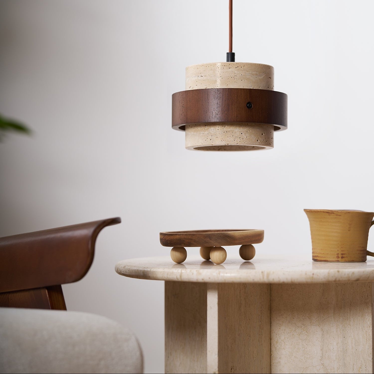 Ritta Pendant Light Travertine - Neutralighting