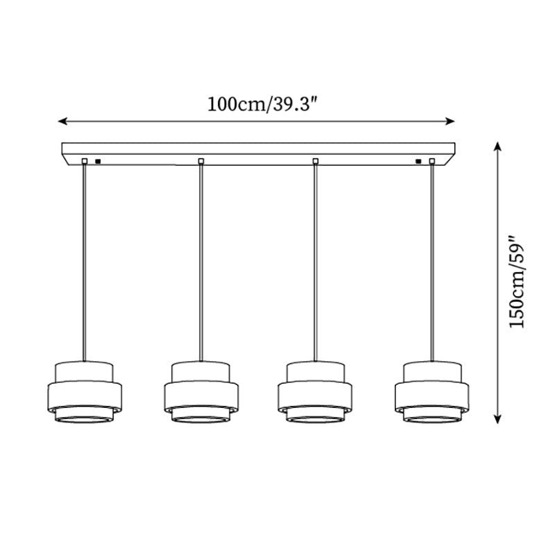 Ritta Pendant Light Travertine - Neutralighting