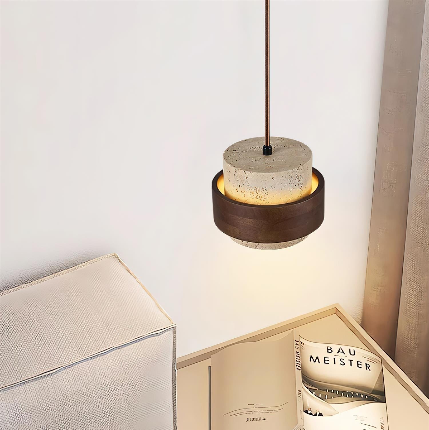 Ritta Pendant Light Travertine - Neutralighting
