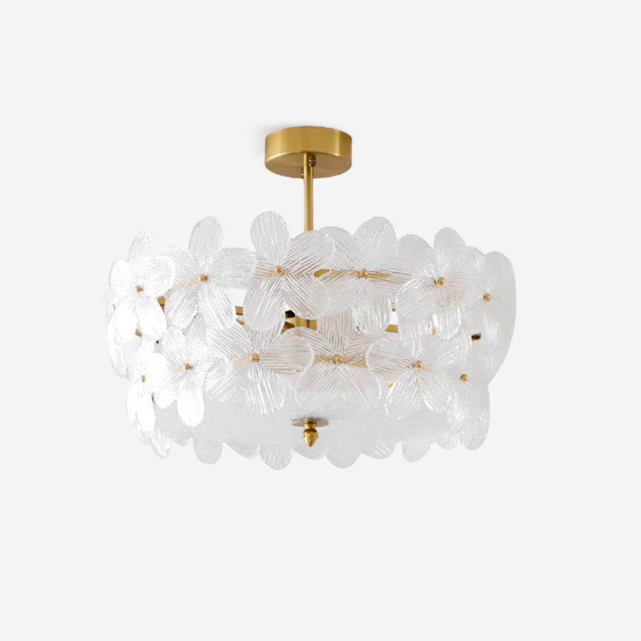 Fionel Glass Semi-Flush Mount Light - Neutralighting