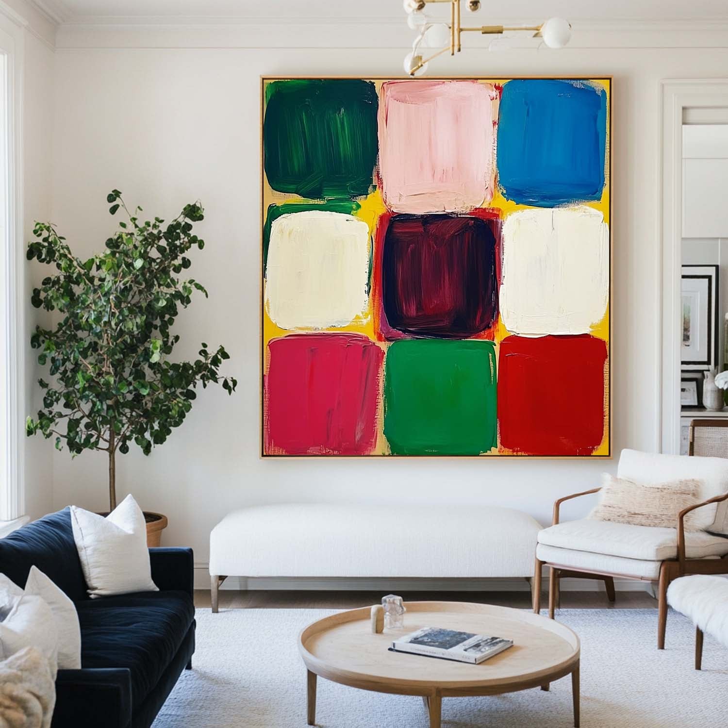 Modern Abstract Painting ABAS263 - Neutralighting