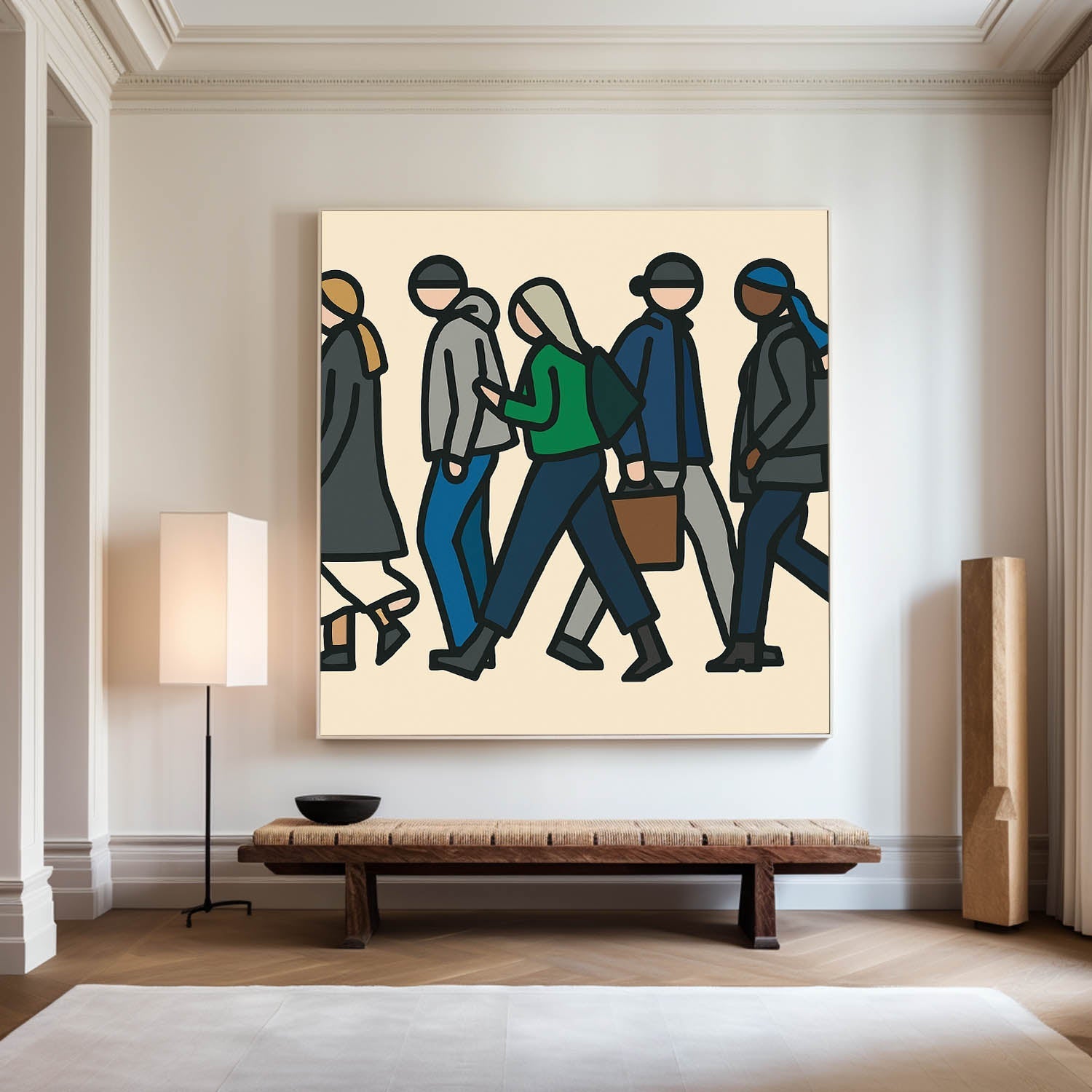 Modern Pop Painting ABAS294 - Neutralighting