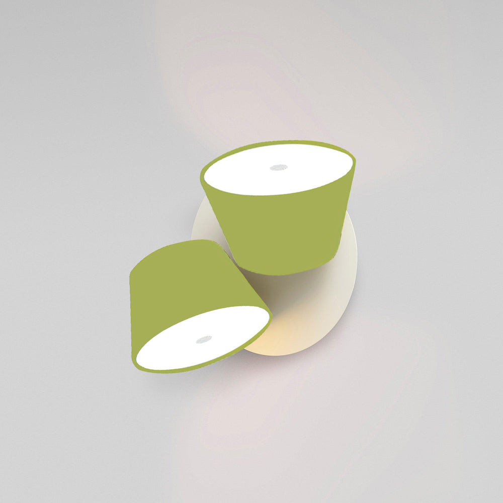 Fivra Dual Shade Wall Lamp - Neutralighting