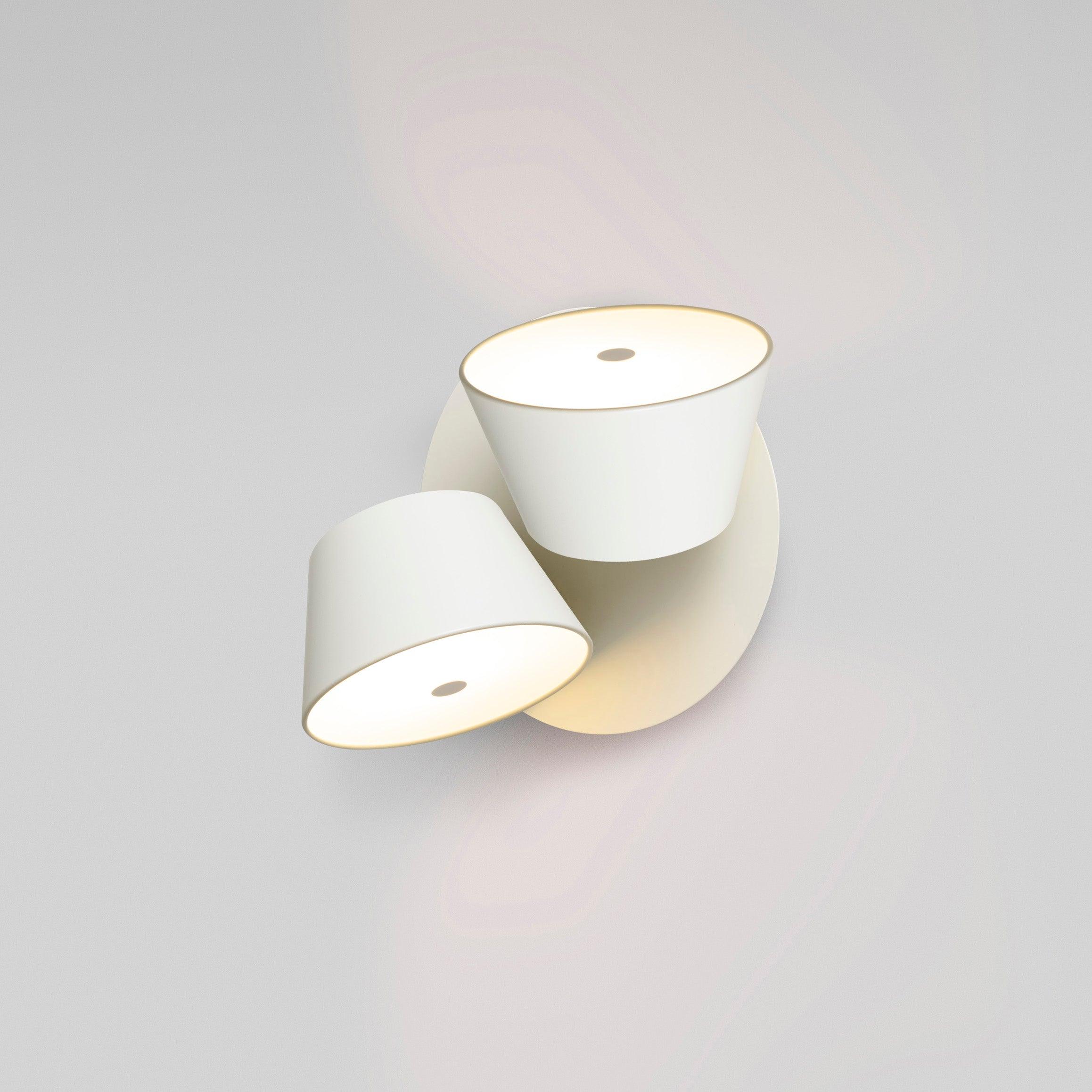 Fivra Dual Shade Wall Lamp - Neutralighting