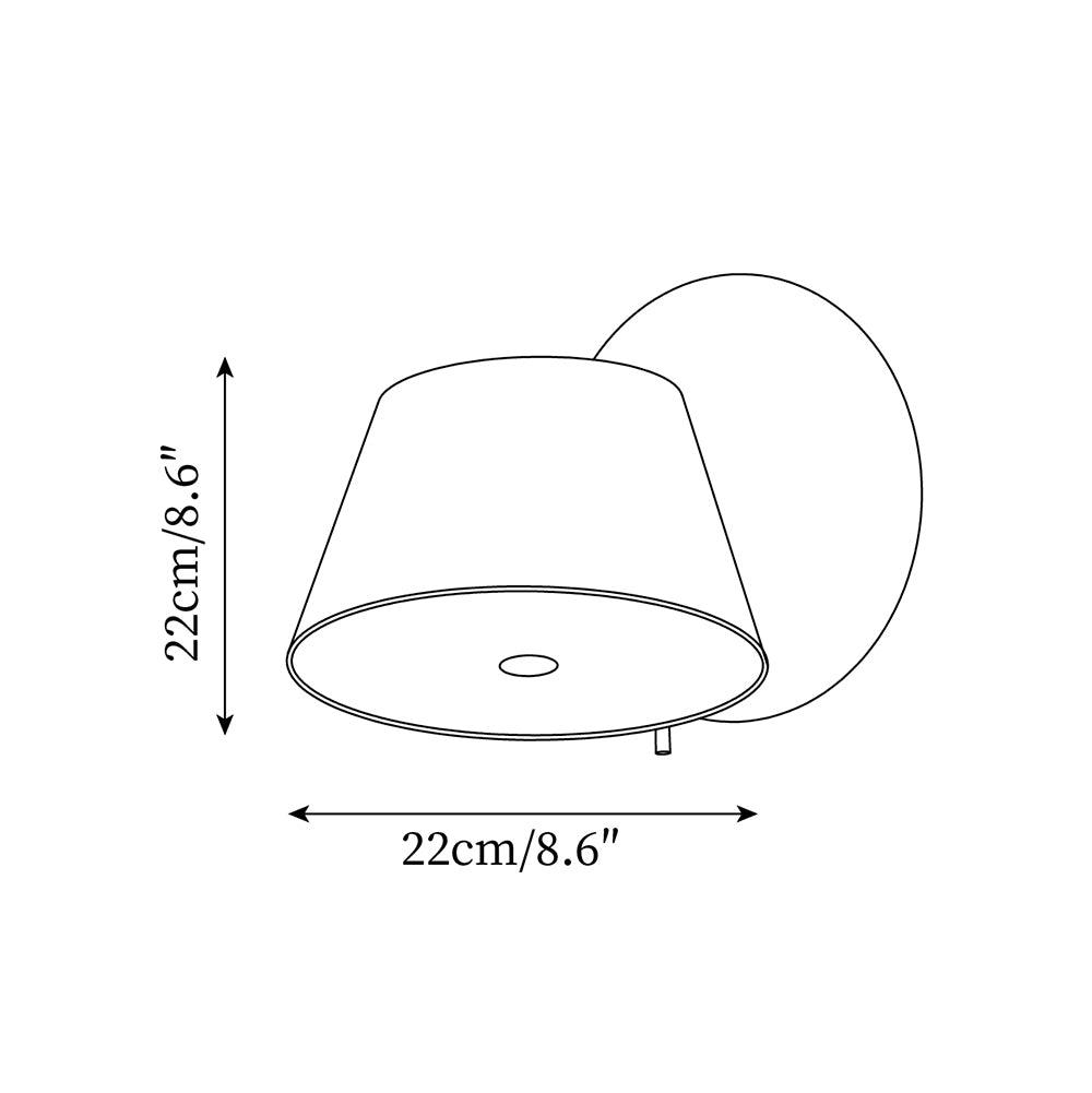 Fivra Dual Shade Wall Lamp - Neutralighting