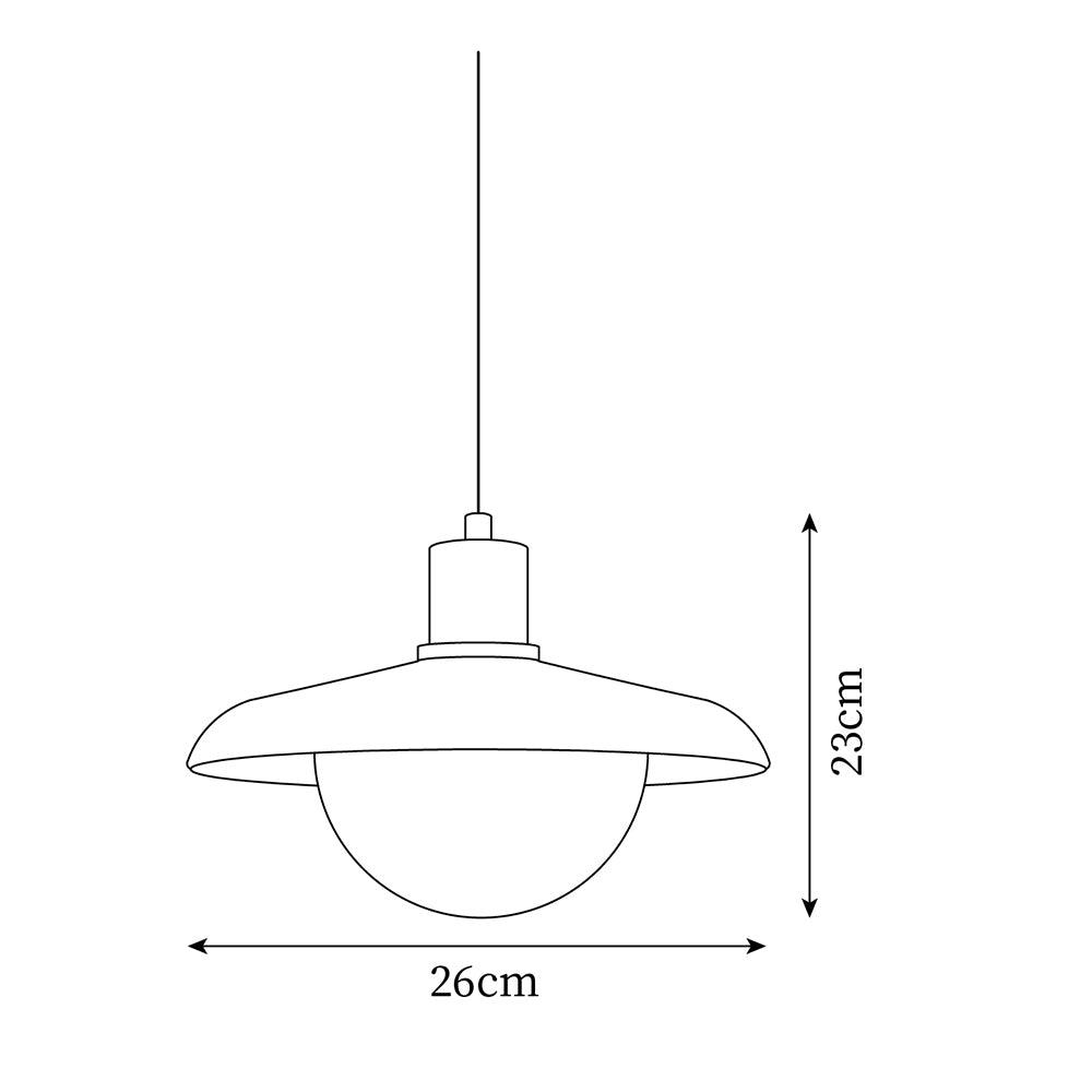 Norrin Dome Pendant Light - Neutralighting
