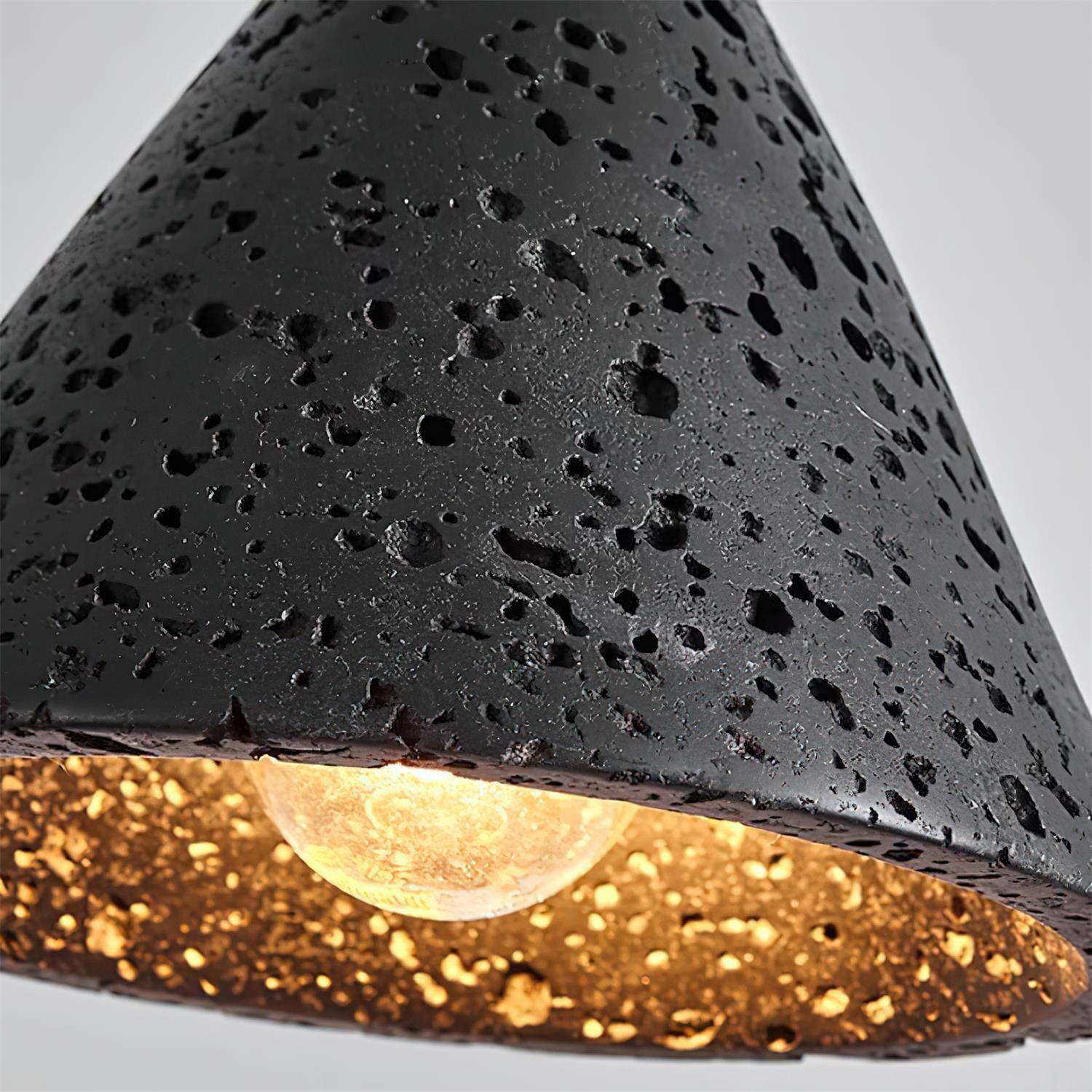 Ritta Lava Pendant Light Travertine - Neutralighting