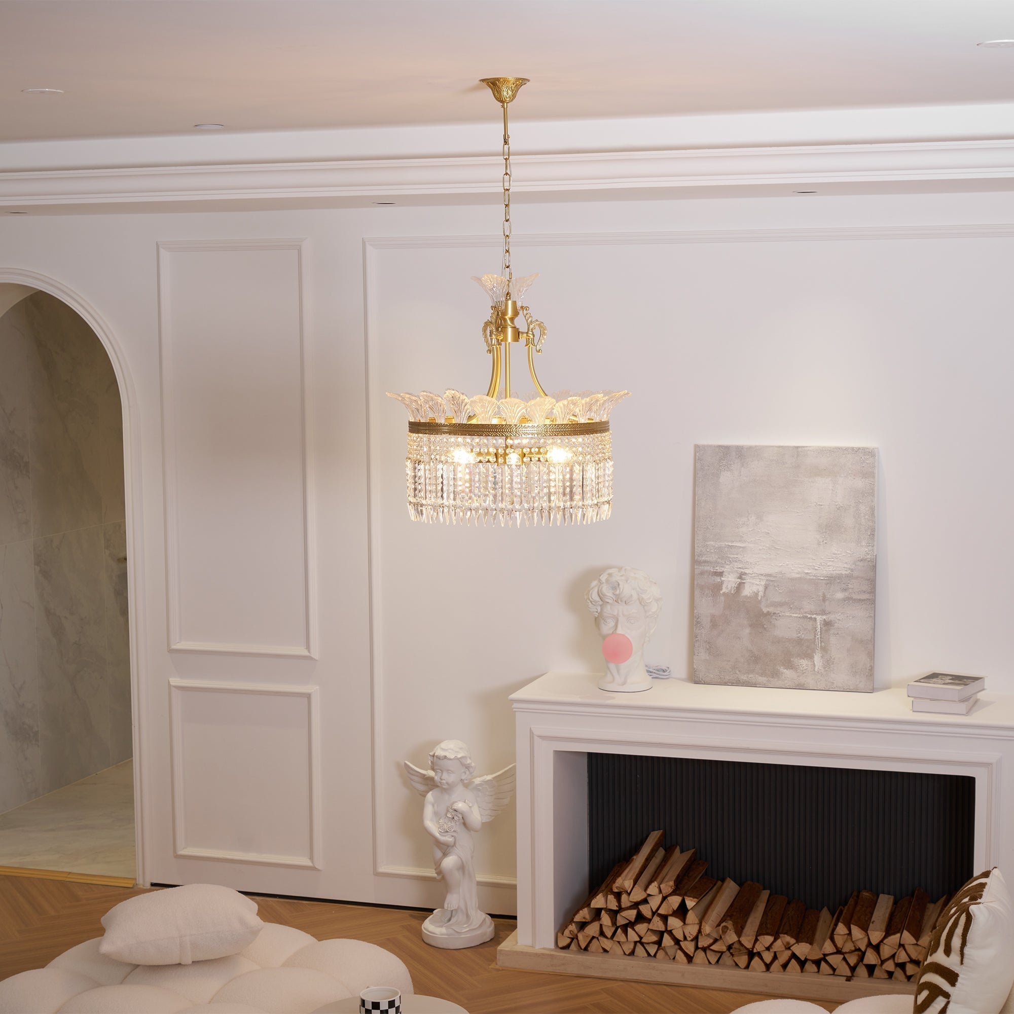 Miles Chandelier French Empire Luxury Farmhouse - Neutralighting