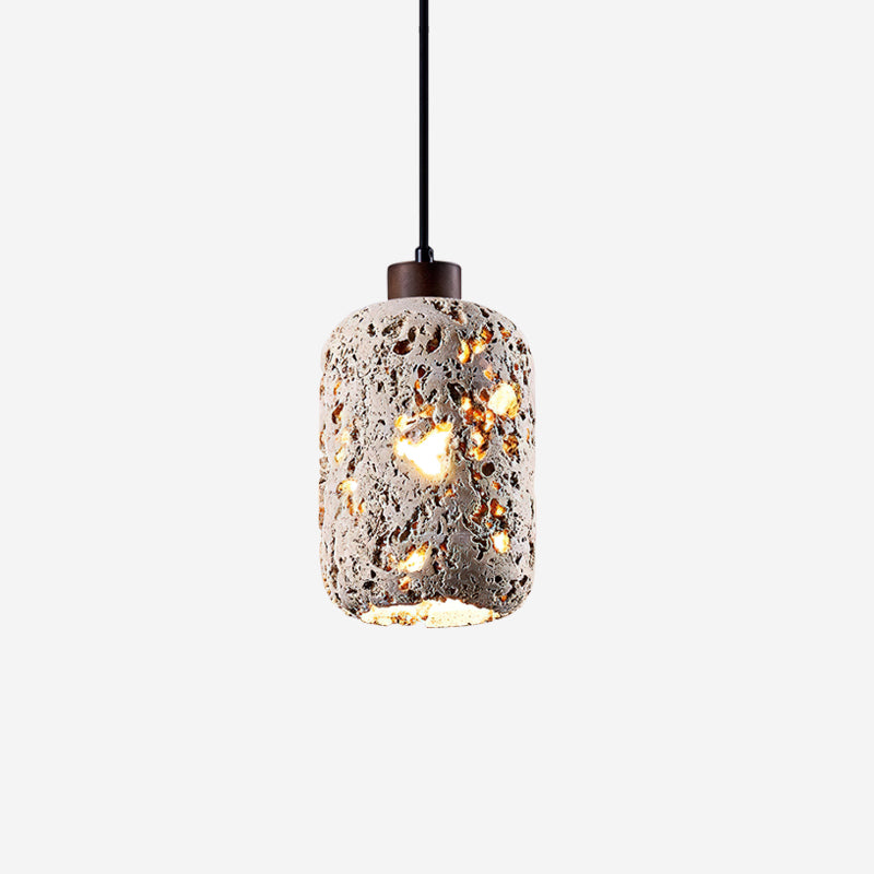 Eryno Concrete Travertine Pendant Light - Neutralighting