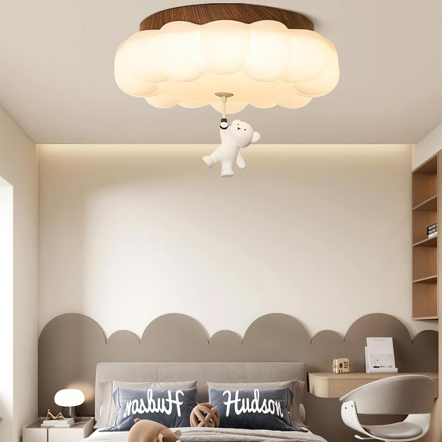 Quen Cute Cake Bear Ceiling Light - Neutralighting