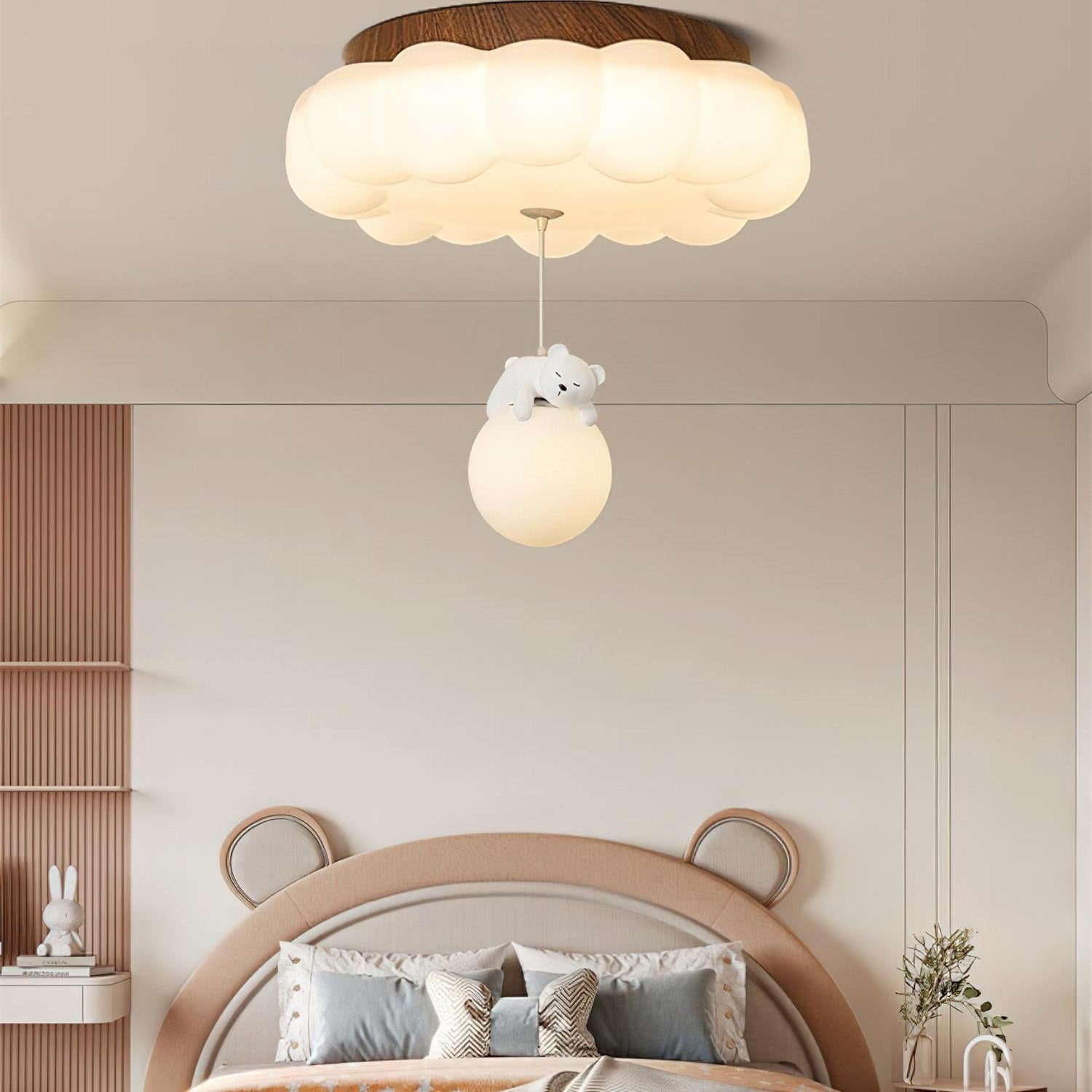 Quen Cute Cake Bear Ceiling Light - Neutralighting