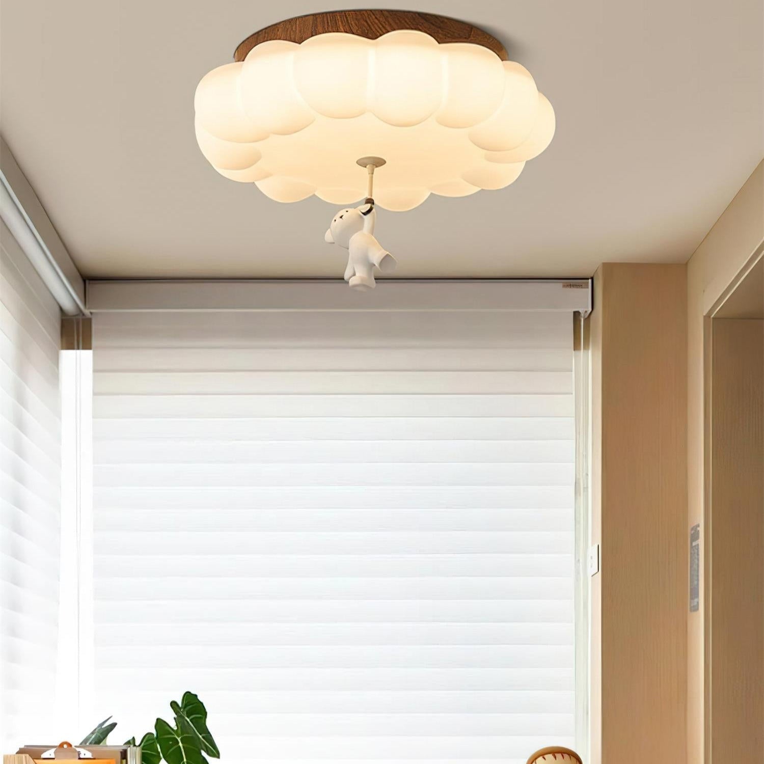 Quen Cute Cake Bear Ceiling Light - Neutralighting