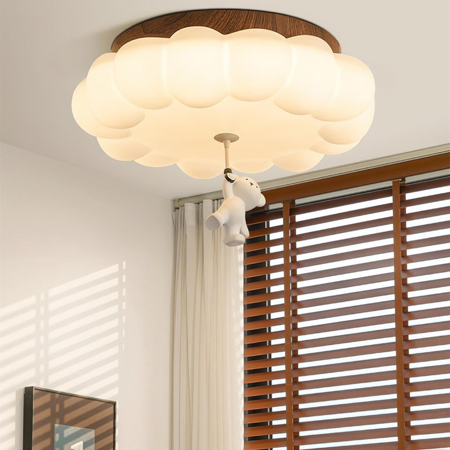 Quen Cute Cake Bear Ceiling Light - Neutralighting
