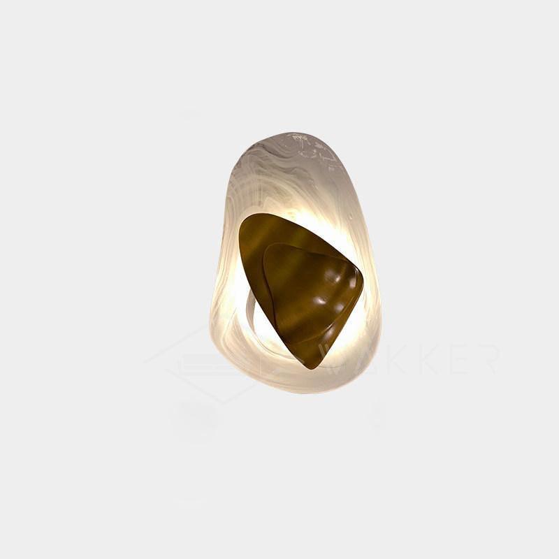 Beatrice Artistic Black Glass Wall Lamp - Neutralighting