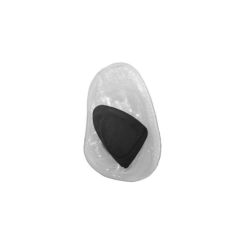 Beatrice Artistic Black Glass Wall Lamp - Neutralighting