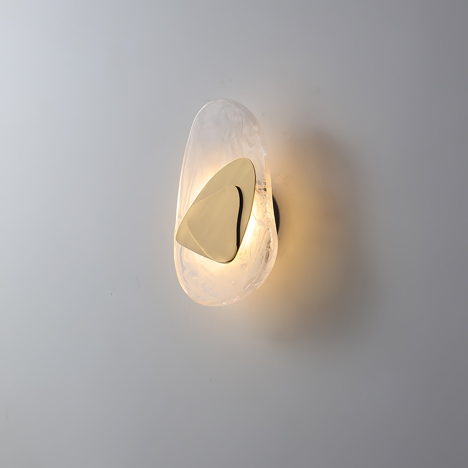 Beatrice Artistic Black Glass Wall Lamp - Neutralighting