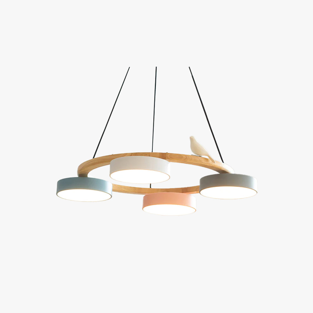 Cliff Chandelier Bird Round - Neutralighting