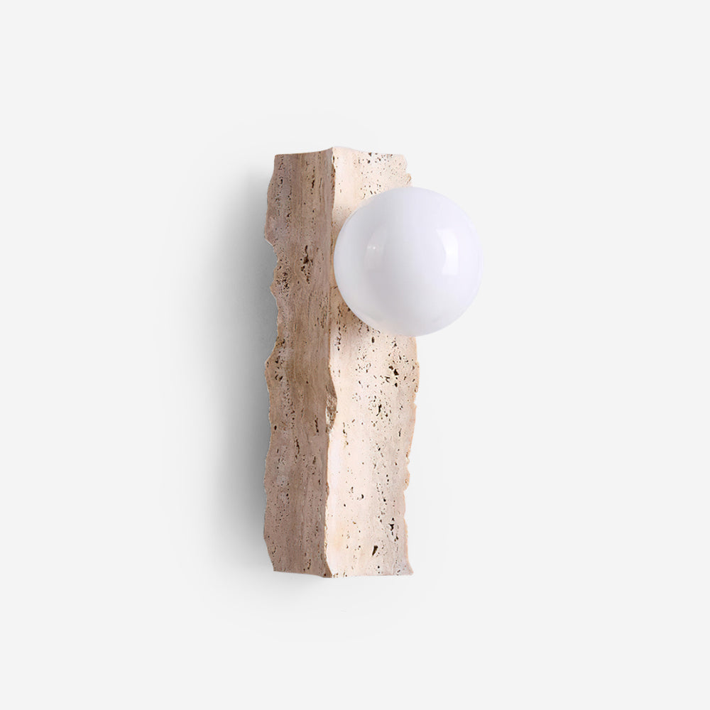 Obrio Travertine Wall Lamp - Neutralighting