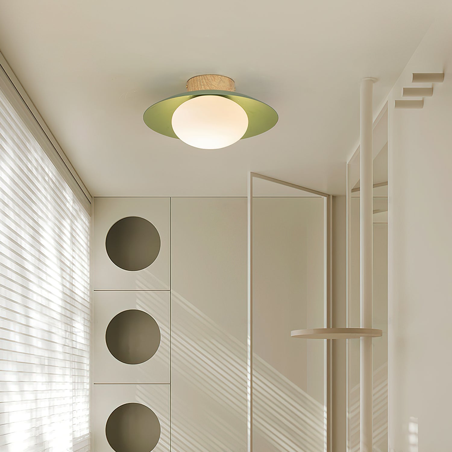 Verdora Green Flush Mount Ceiling Light - Neutralighting
