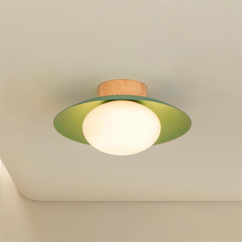 Verdora Green Flush Mount Ceiling Light - Neutralighting