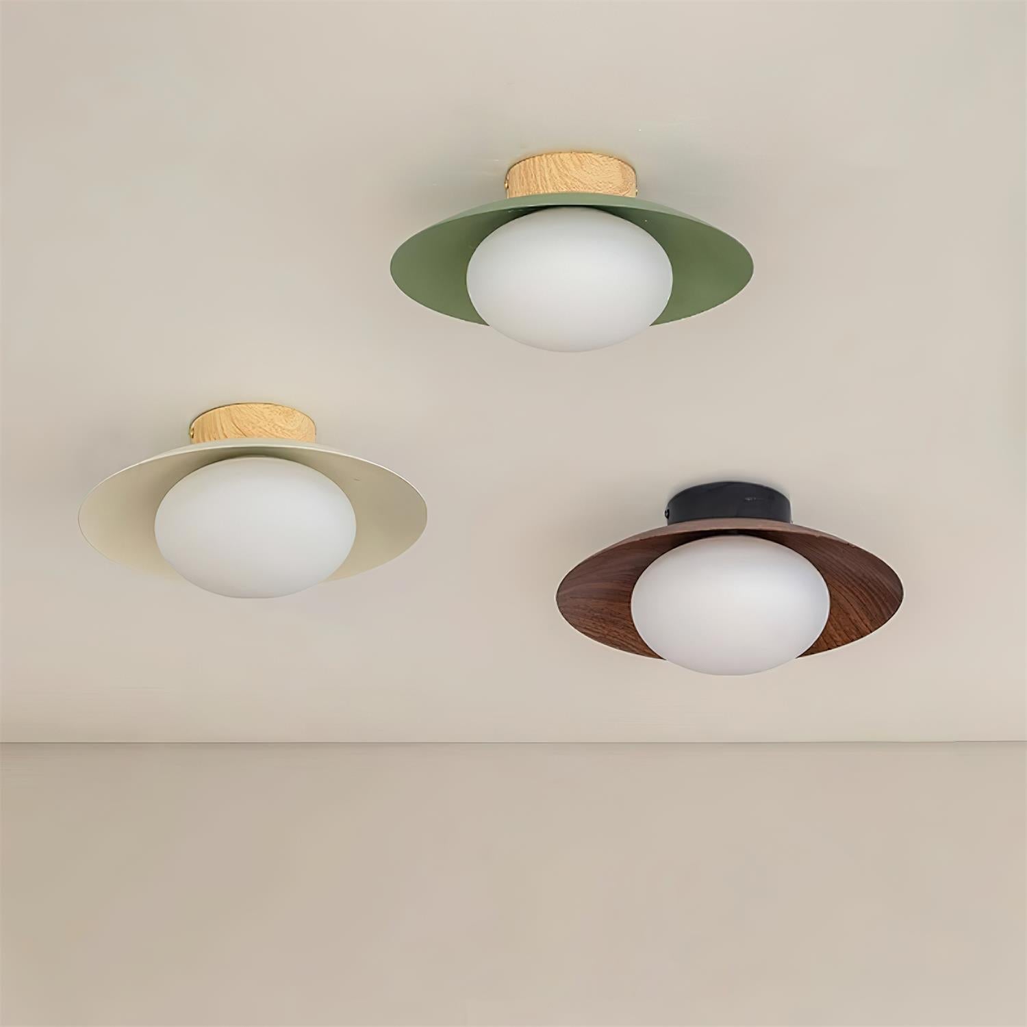 Verdora Green Flush Mount Ceiling Light - Neutralighting