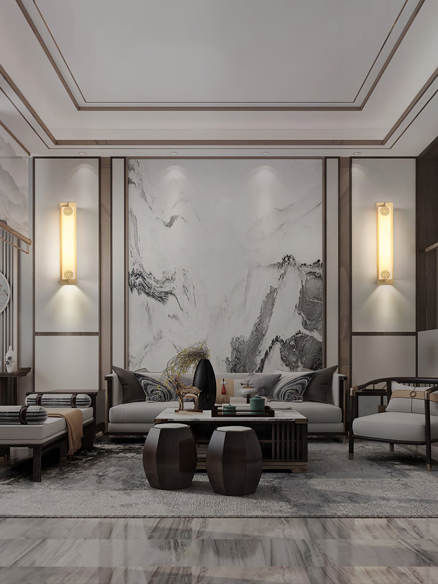 Luste Alabaster Wall Lamp 4 Style - Neutralighting