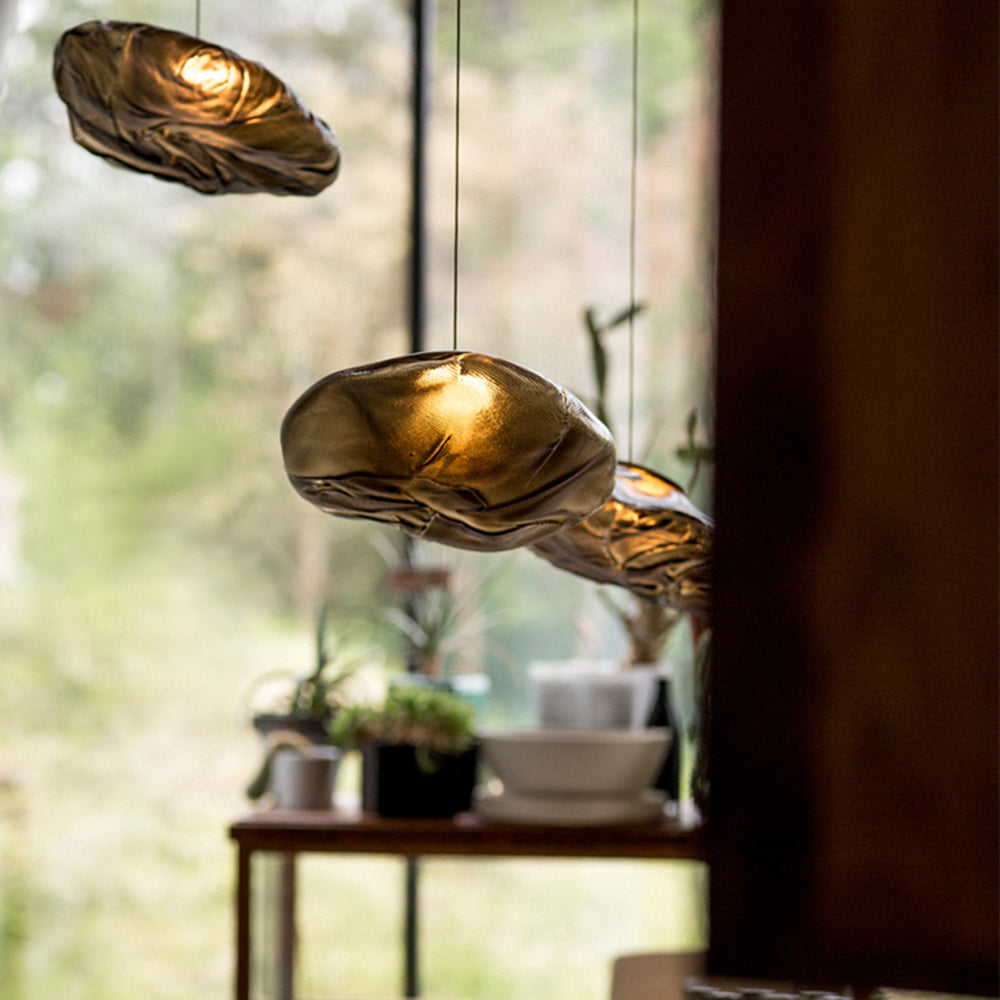Avi Minimalist Spherical Glass Pendant Light, 3 Colour - Neutralighting
