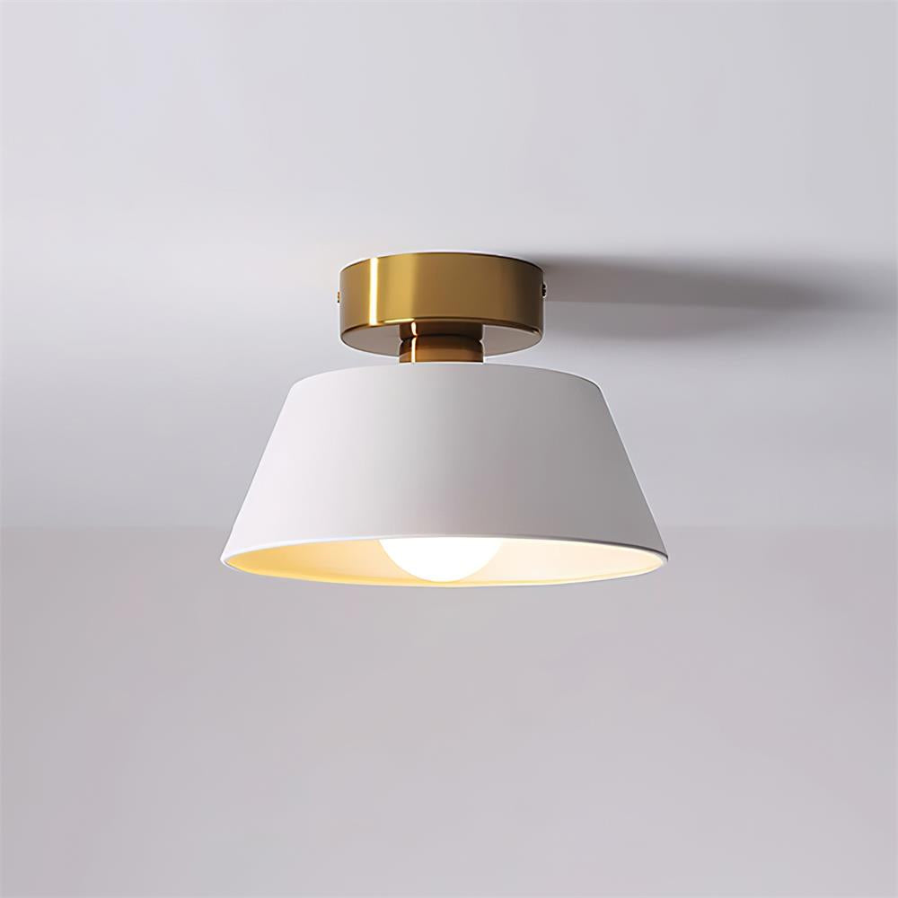 Ceiling Light Metal Canopy Modern Flush Mount Fixture Minimalist - Neutralighting