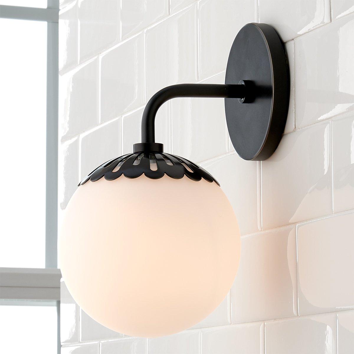 Valentina Globe Glass Wall Lamp - Neutralighting