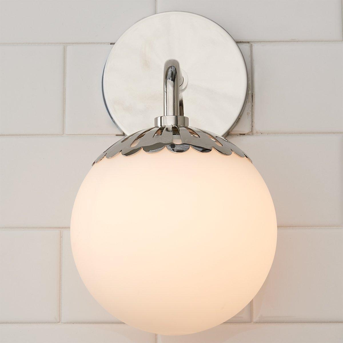 Valentina Globe Glass Wall Lamp - Neutralighting